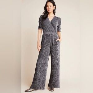 Anthropologie Greylin XS Gray Jumpsuit New With tags